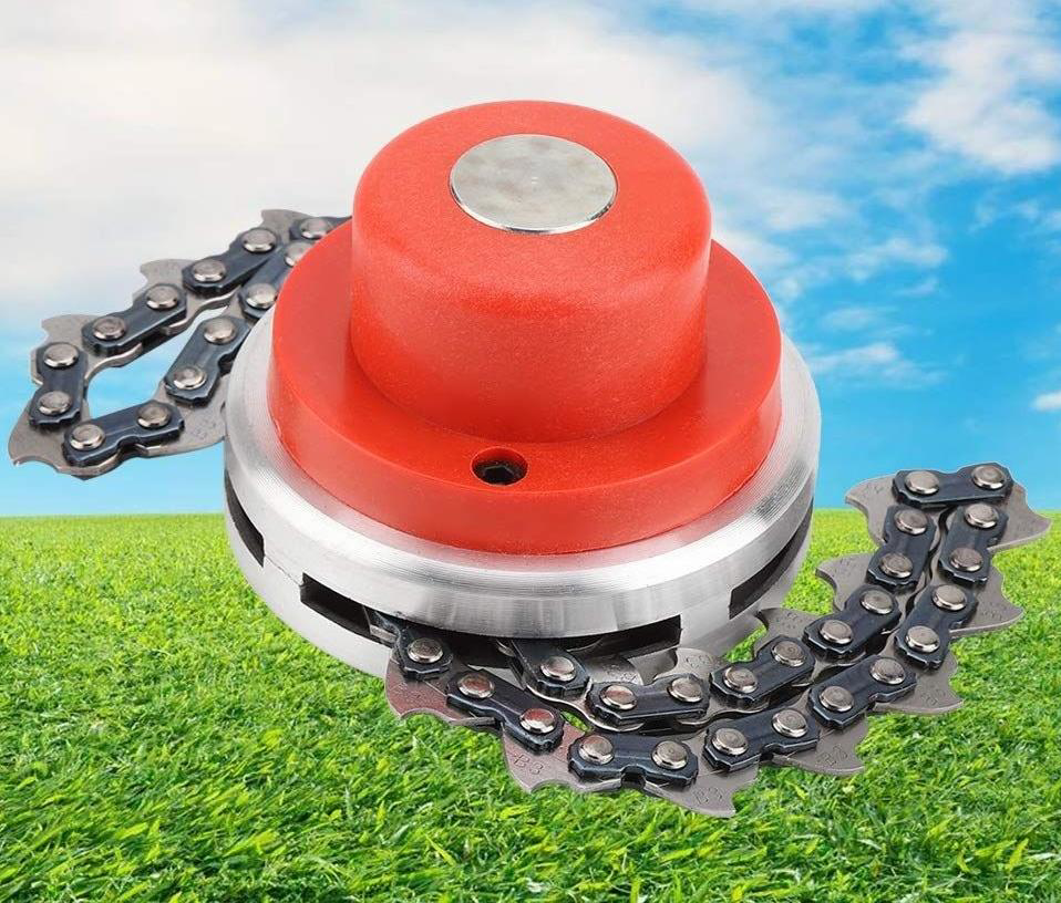 Motorlu Tırpan Uyumlu Zincirli Ot Kesici Başlık