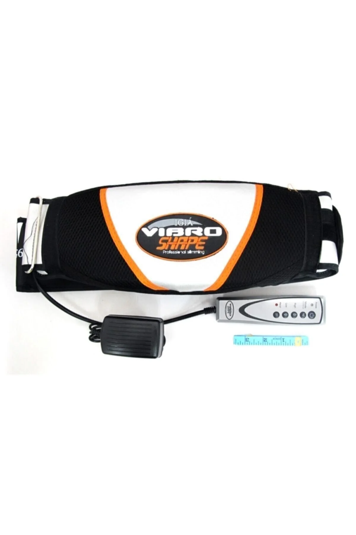 Motorlu titreşimli masaj aleti siyah renk ısıtmalı özellikli fitness ekipmanı - Spor &amp; Outdoor
