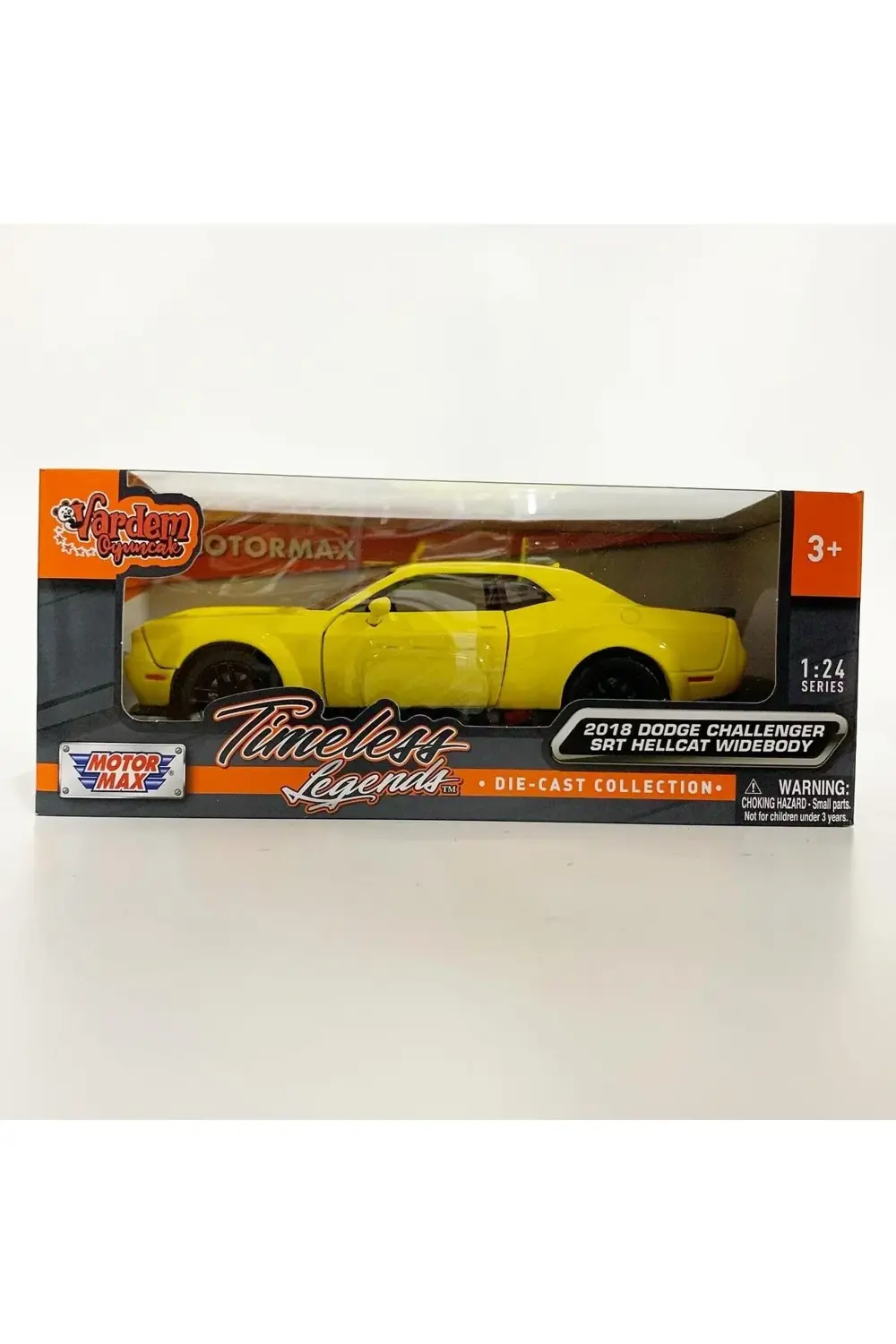 Motormax 1/24 Dodge Challenger 2018 Hellcat