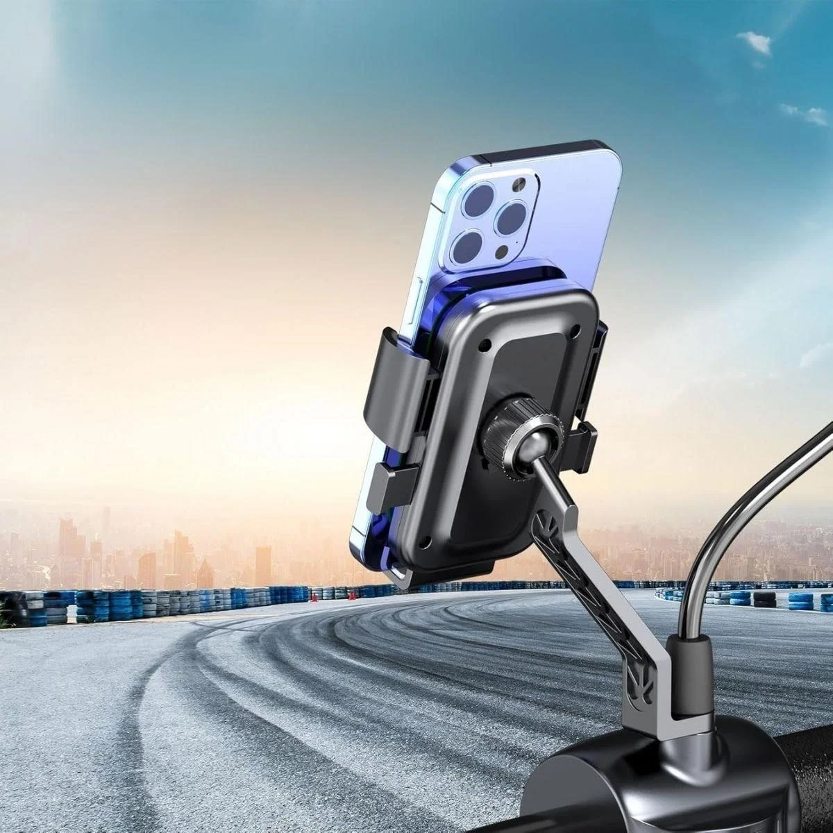 Motor,motosiklet,bisiklet ,scooter İçin 360 Derece Dönebilen Dikiz Aynası Versiyonu Telefon Tutucu Aparat Bx40 Motor,motosiklet,bisiklet ,scooter İçin 360 Derece Dönebilen Dikiz Aynası Versiyonu Telefon Tutucu Aparat Bx40