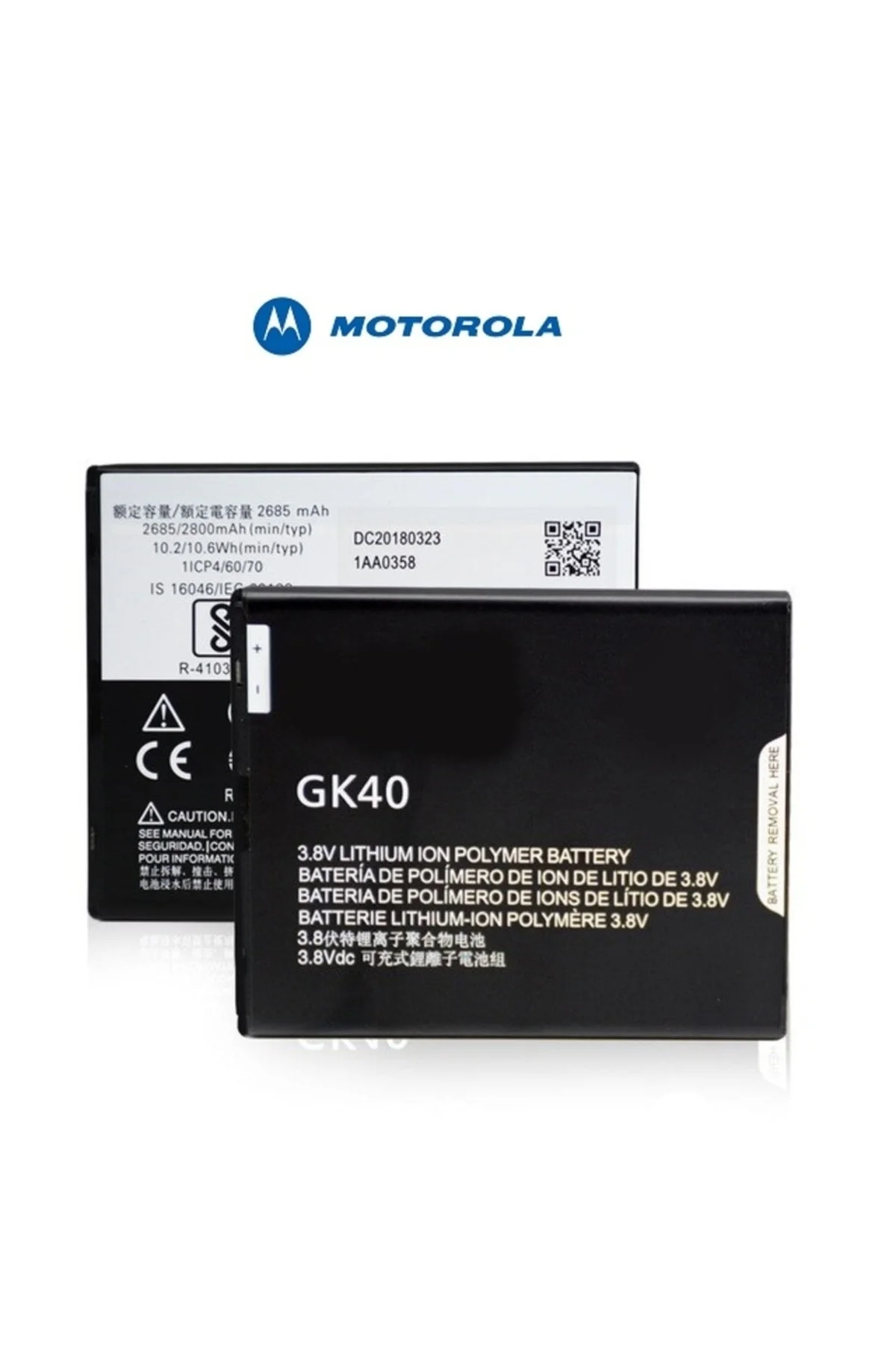 Motorola Moto G5 - G4 Play - E3 Gk40 Batarya Pil