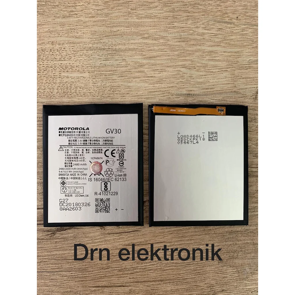 Motorola Moto Z Xt1650 Gv30 Batarya Pil