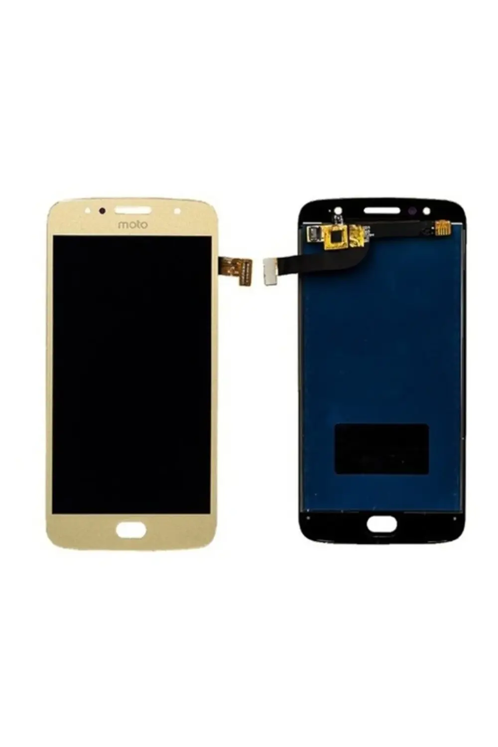 Motorolla Moto G5s Uyumlu  Servis Ekranı Gold