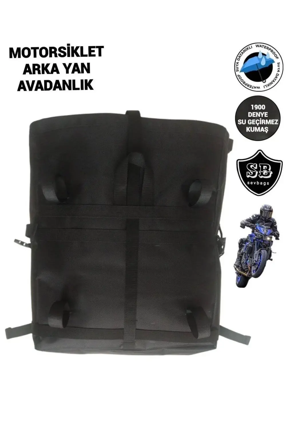 MOTORSİKLET ARKA YAN AVADANLIK ÇANTALARI