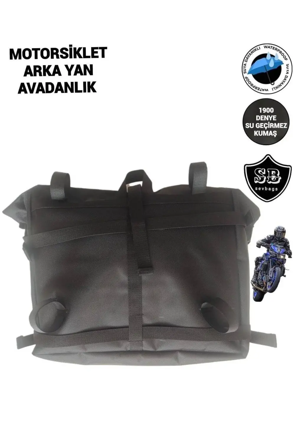 MOTORSİKLET ARKA YAN AVADANLIK ÇANTALARI