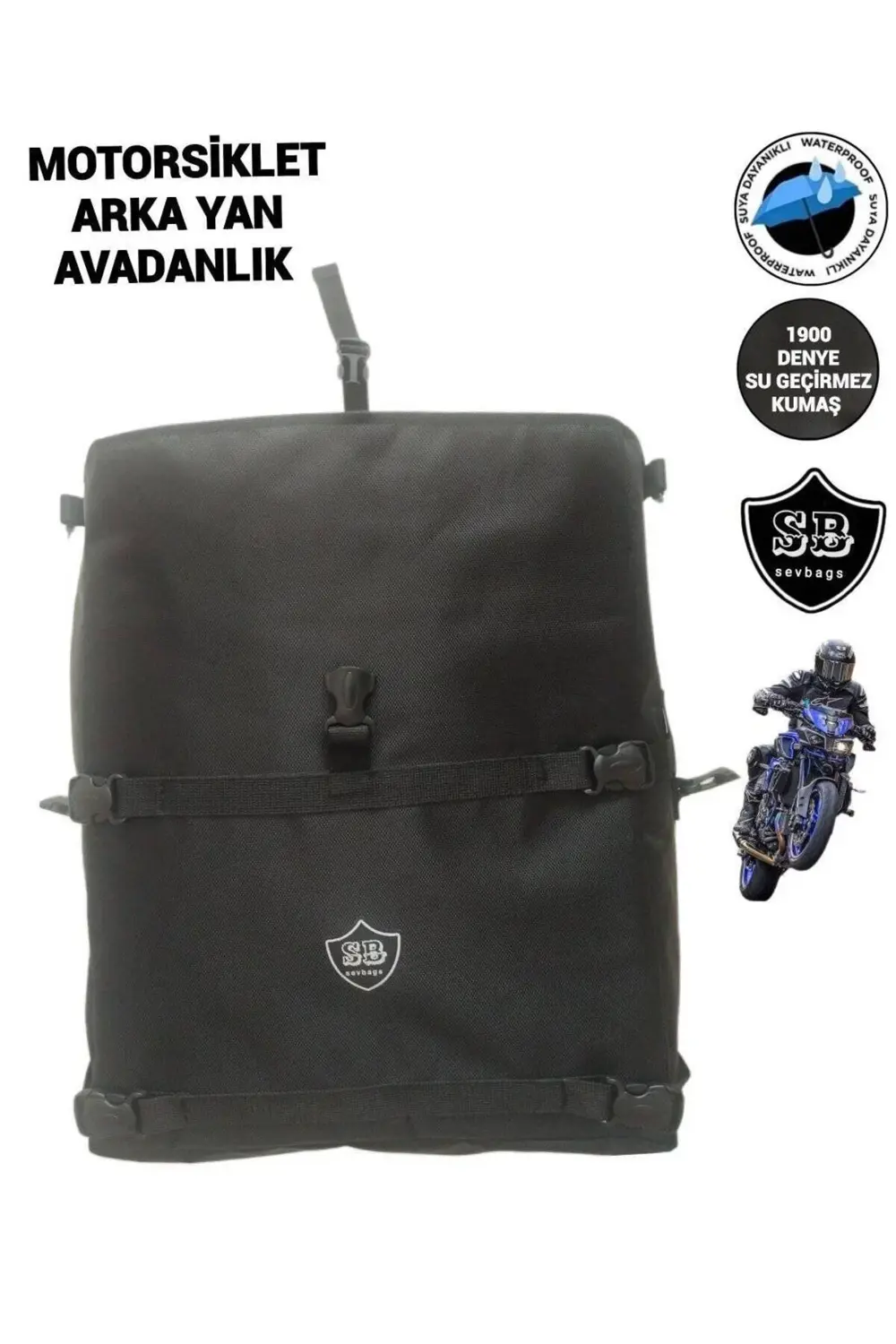 MOTORSİKLET ARKA YAN AVADANLIK ÇANTALARI