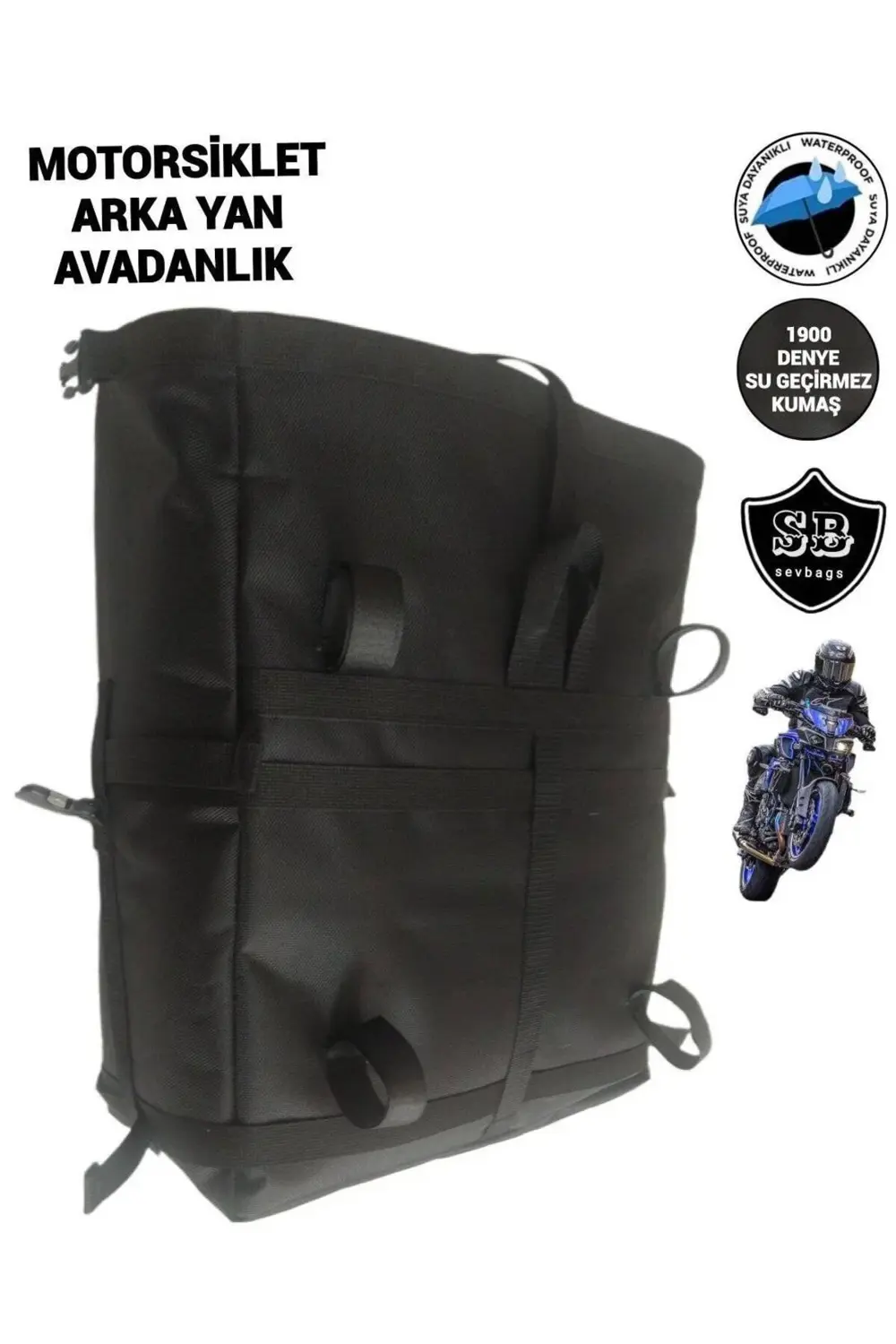 MOTORSİKLET ARKA YAN AVADANLIK ÇANTALARI