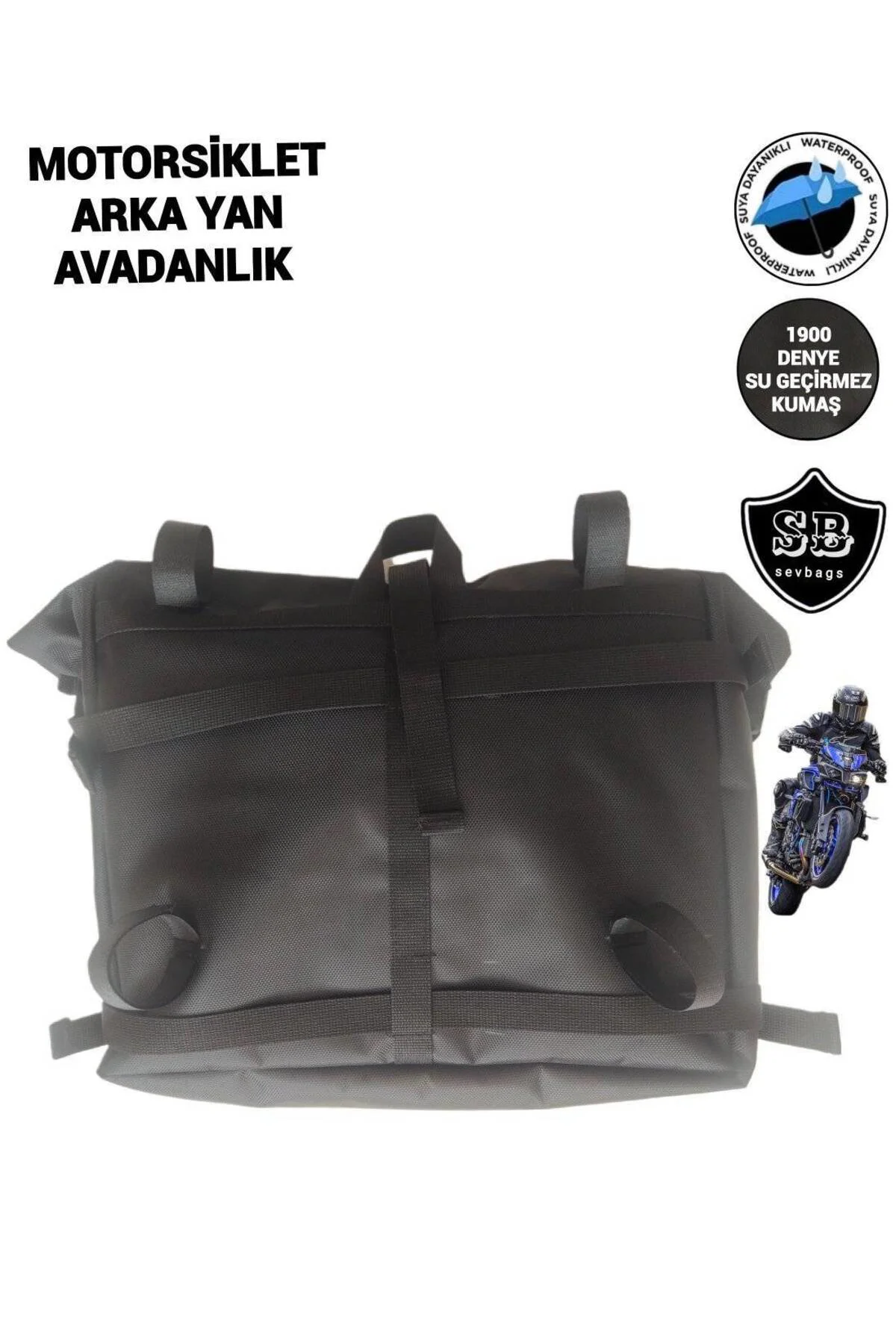 MOTORSİKLET ARKA YAN AVADANLIK ÇANTALARI