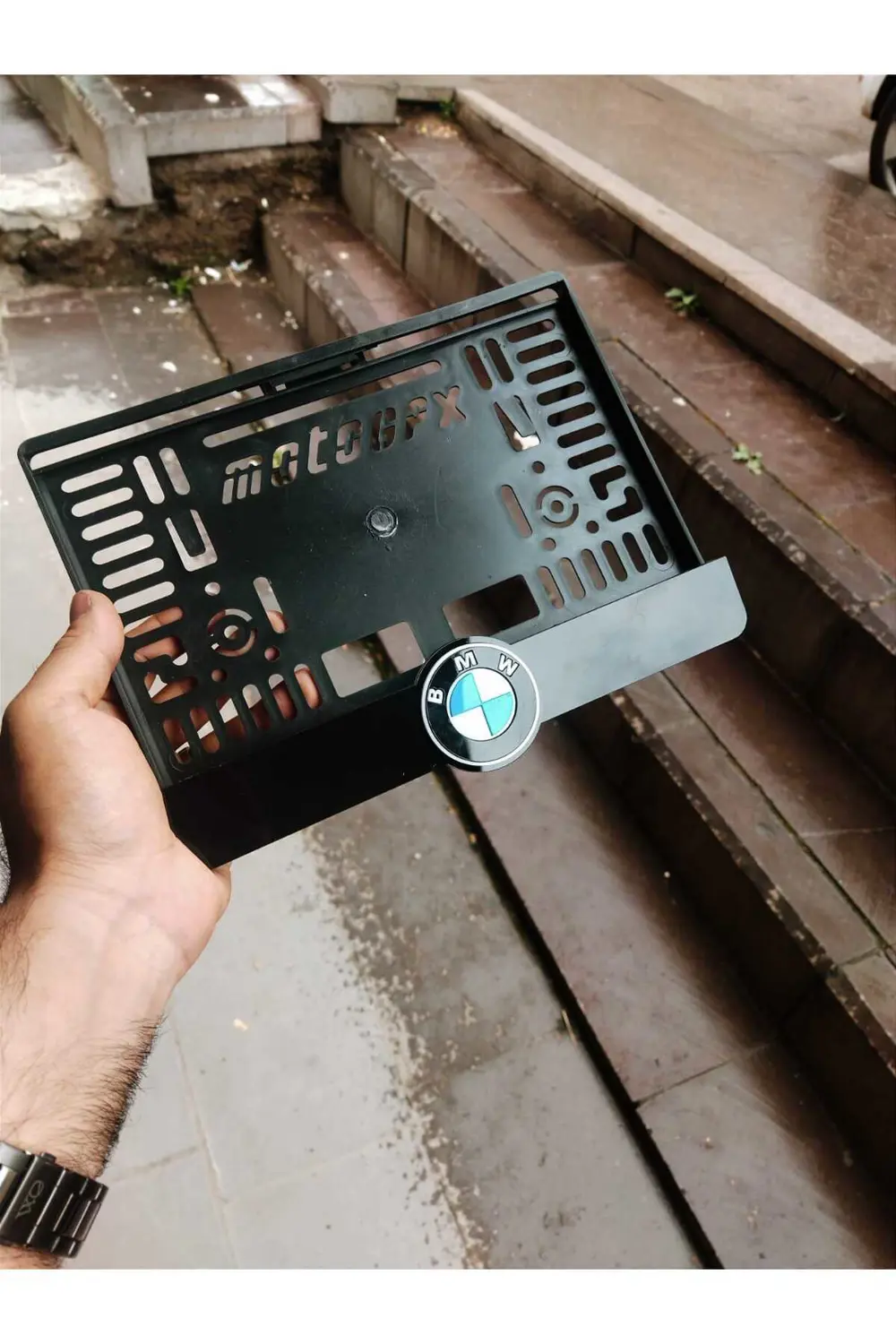 Motorsiklet Plakalık BMW Lazer Kesim Pleksi plakalık | kişiye öze