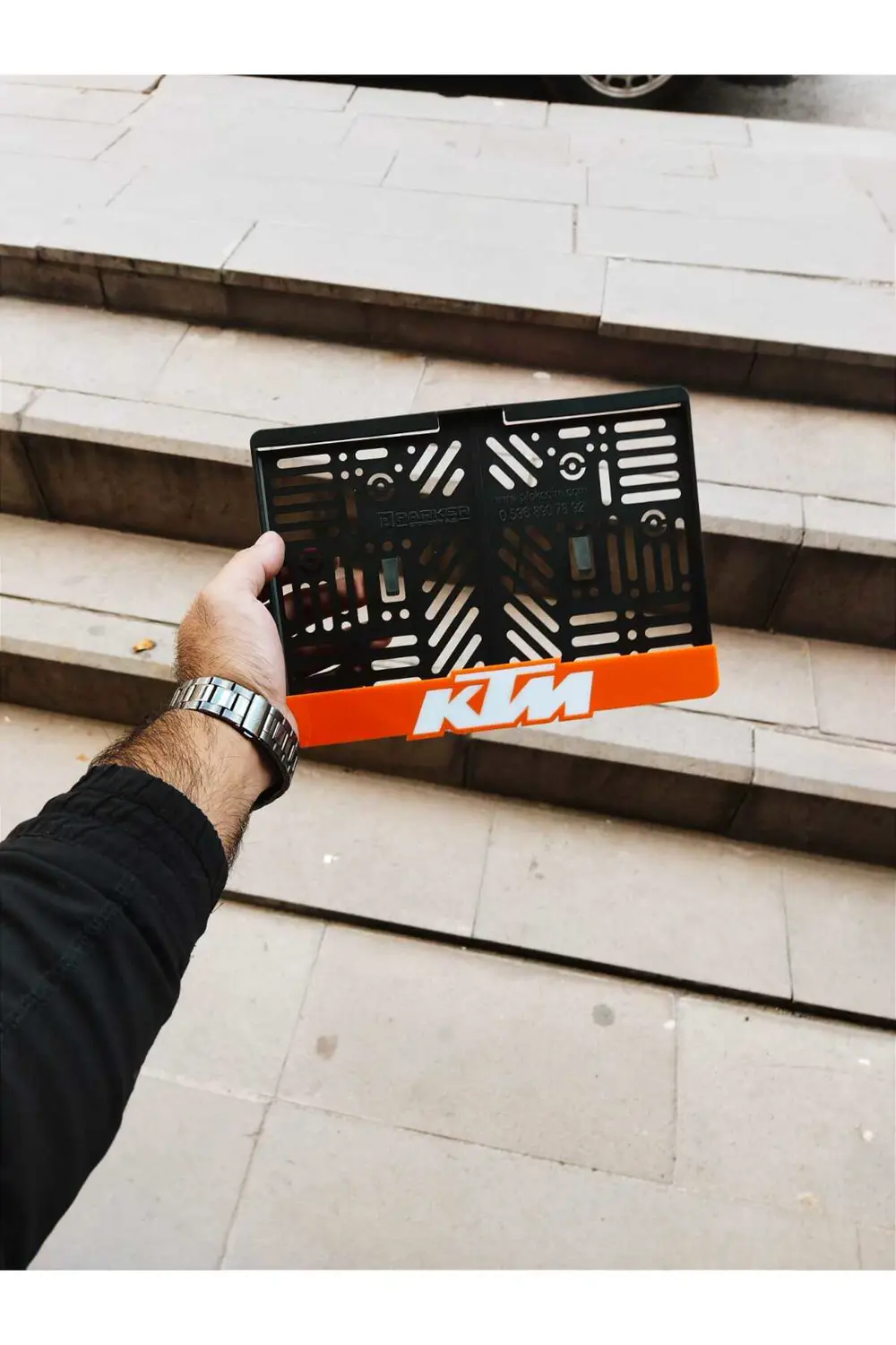 Motorsiklet Plakalık KTM Lazer Kesim Pleksi plakalık | kişiye öze