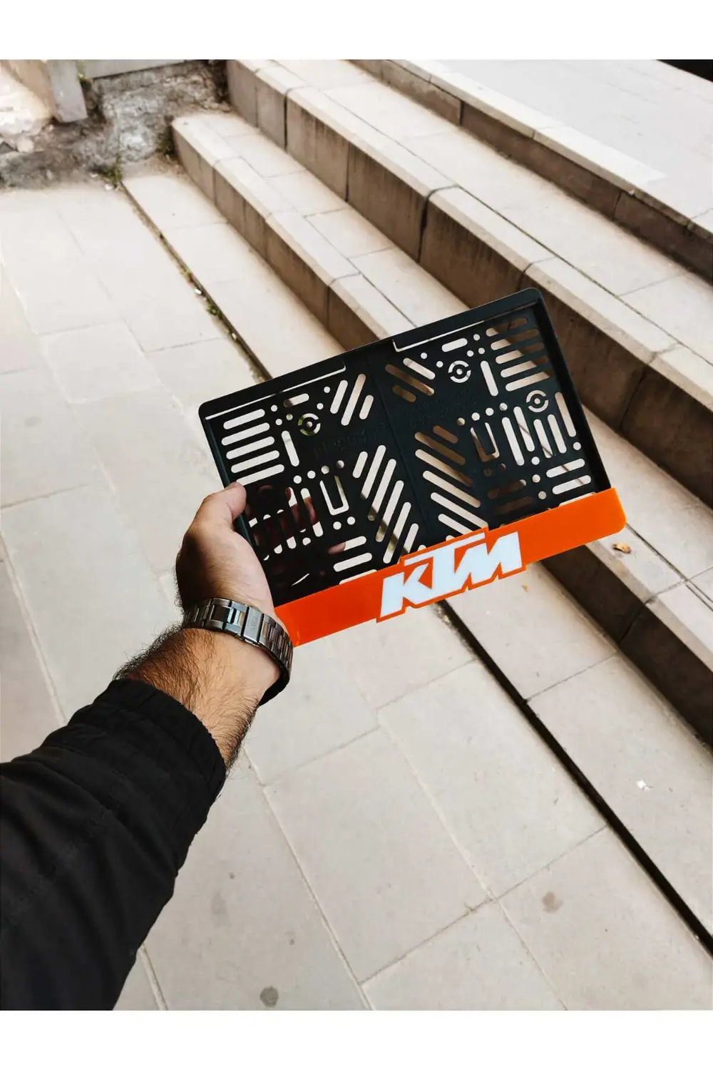 Motorsiklet Plakalık KTM Lazer Kesim Pleksi plakalık | kişiye öze