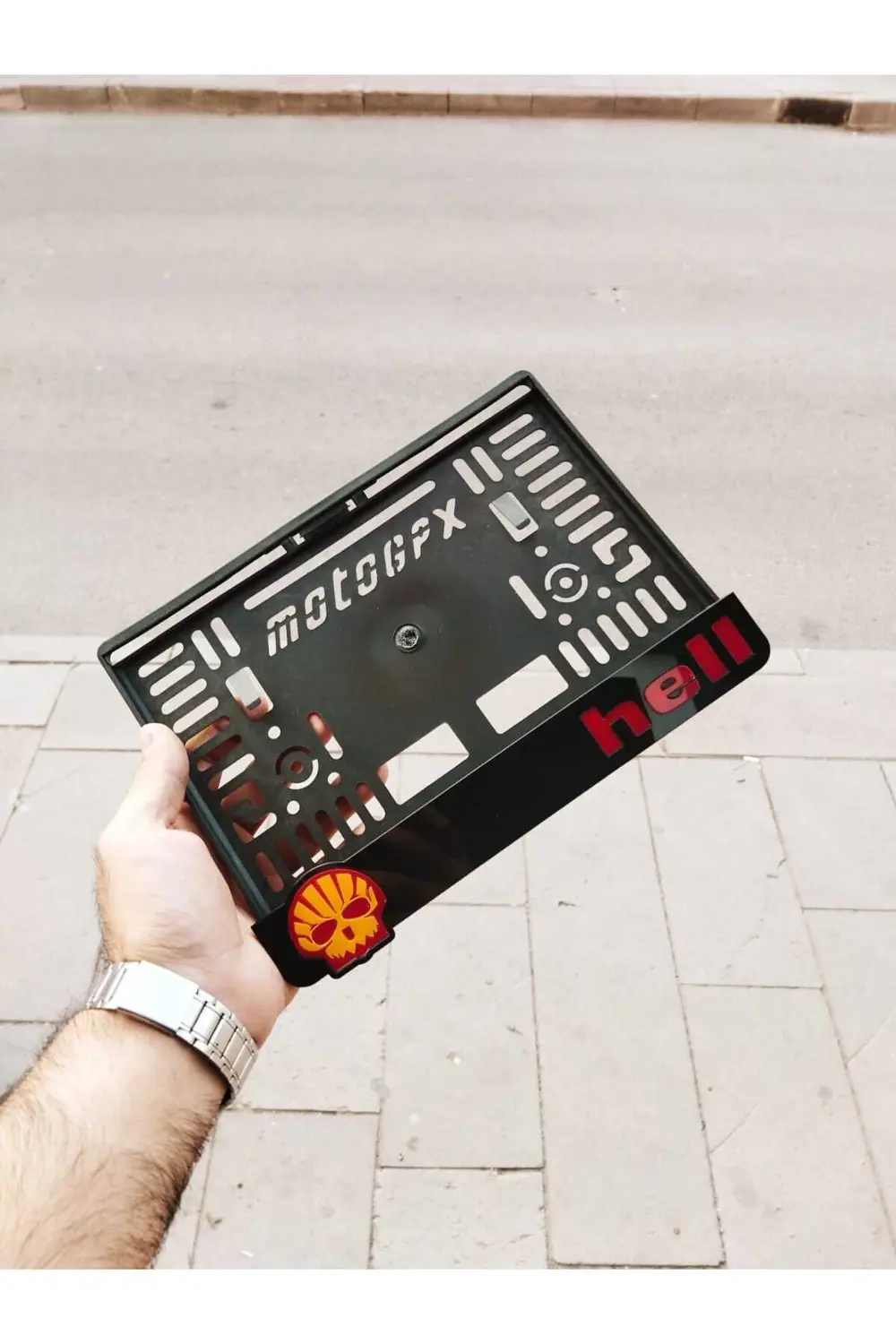 Motorsiklet Plakalık Lazer Kesim Pleksi | Isimli Plakalık| Kişiye Fiyatı, Yorumları ve Özellikleri