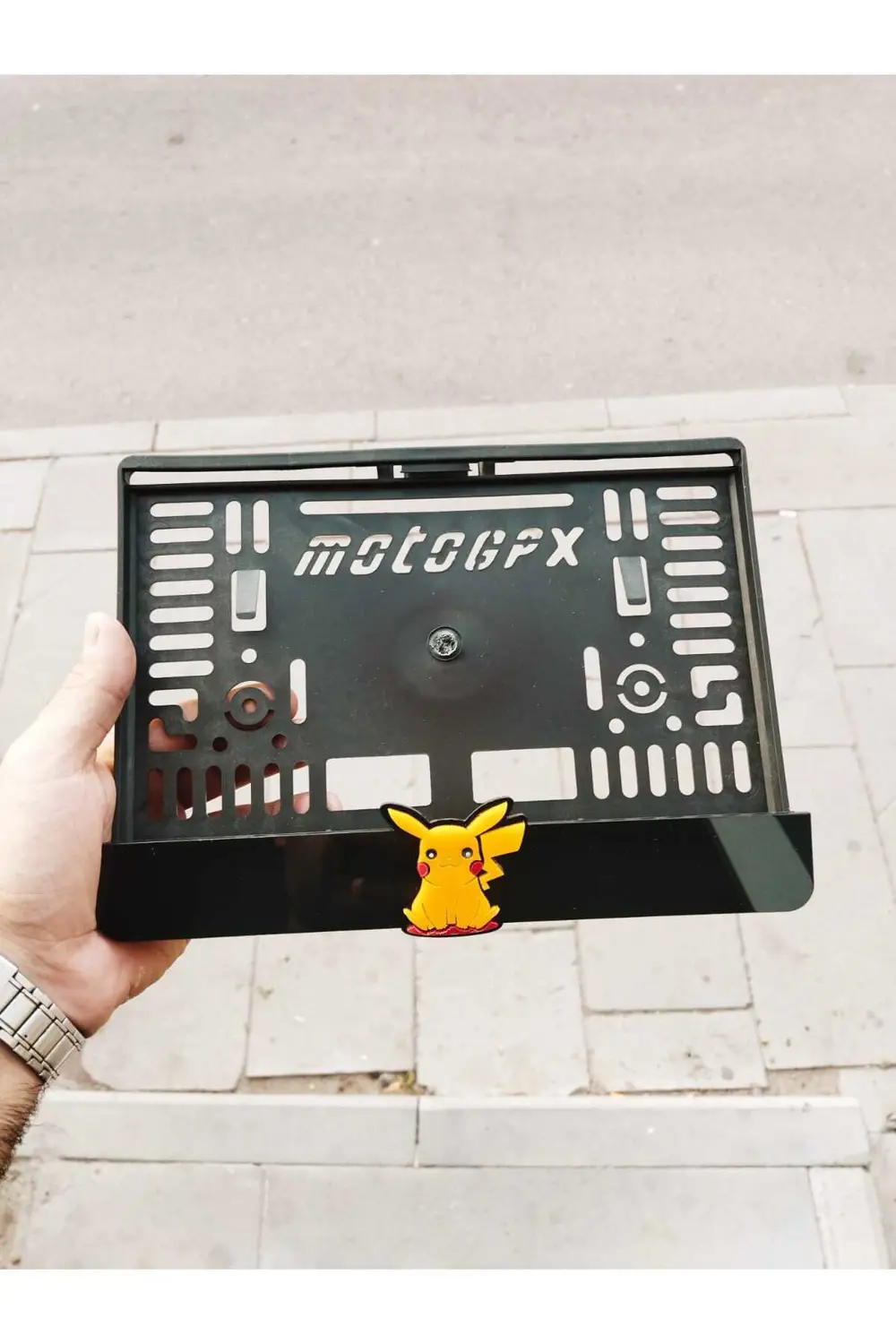 Motorsiklet Plakalık Lazer Kesim Pleksi | Isimli Plakalık | Kişiy