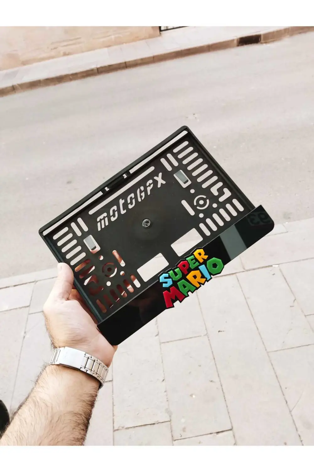 Motorsiklet Plakalık Lazer Kesim Pleksi| Isimli Plakalık |kişiye 