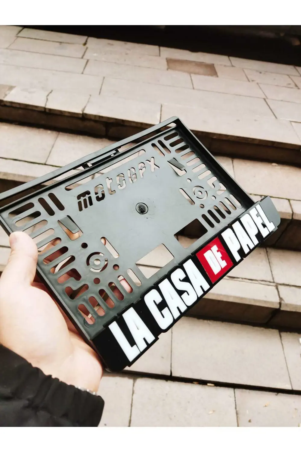 Motorsiklet Plakalık Lazer Kesim Pleksi / Motor Plakalık | Isimli