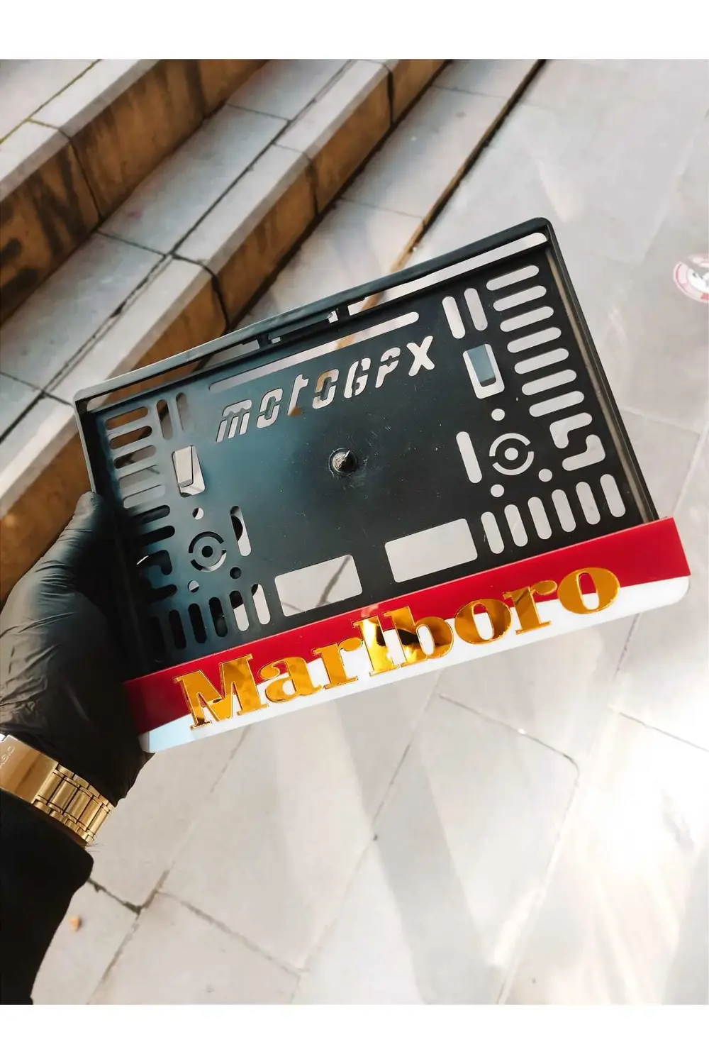 Motorsiklet Plakalık Lazer Kesim Pleksi | motor plakalık