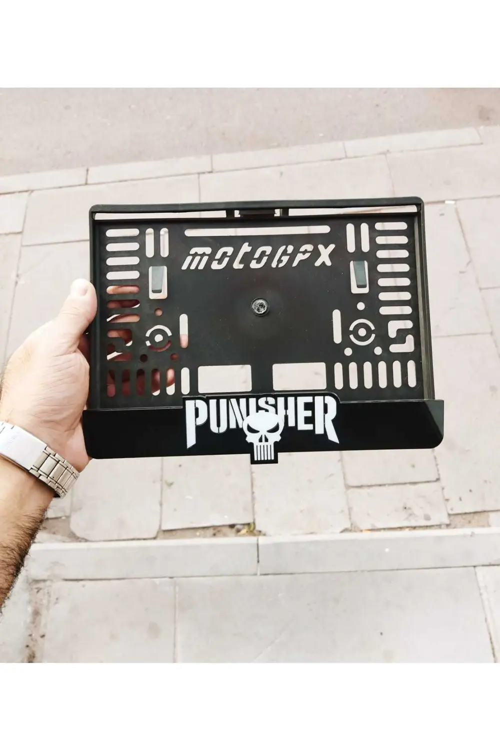 MOTORSİKLET PLAKALIK LAZER KESİM PLEKSİ