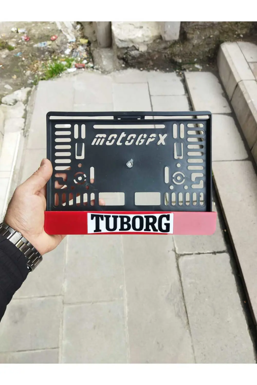 Motorsiklet Plakalık Lazer Kesim Pleksi