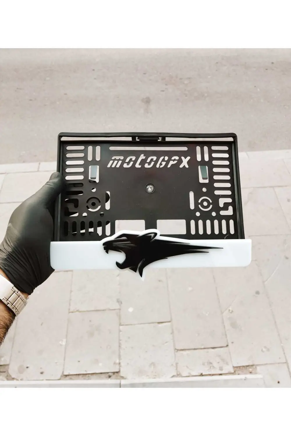 MOTORSİKLET PLAKALIK LAZER KESİM PLEKSİ