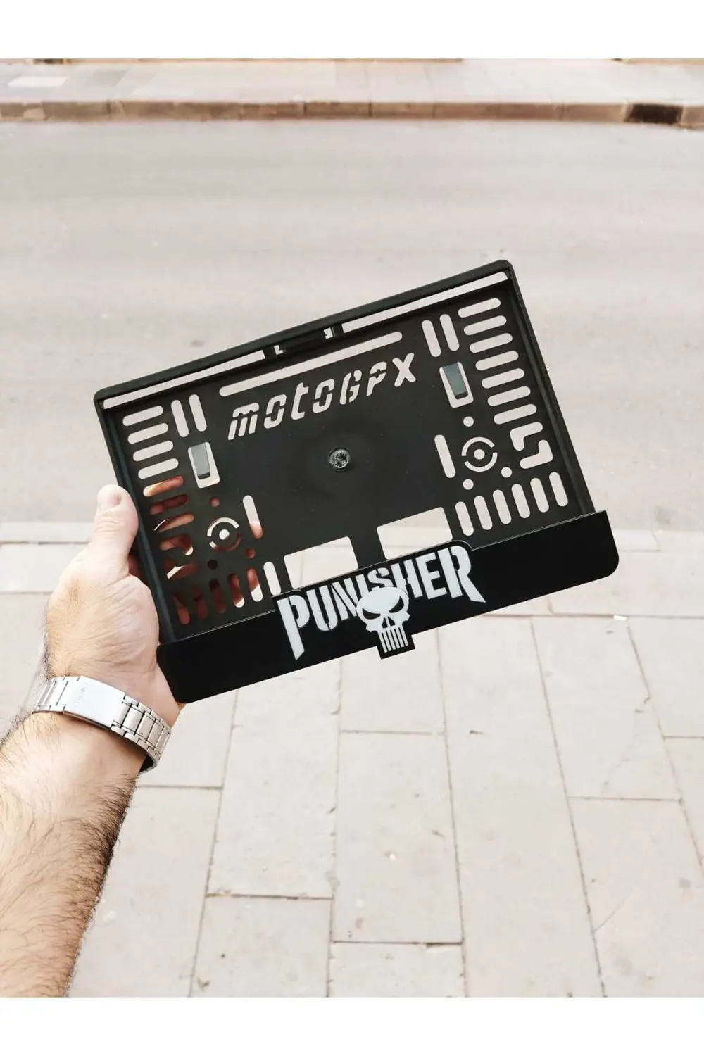 MOTORSİKLET PLAKALIK LAZER KESİM PLEKSİ