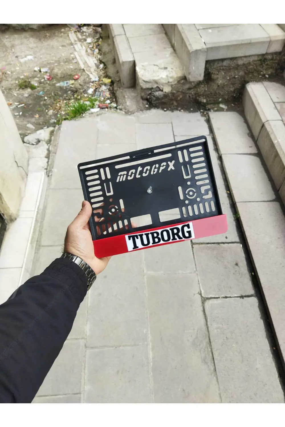 Motorsiklet Plakalık Lazer Kesim Pleksi