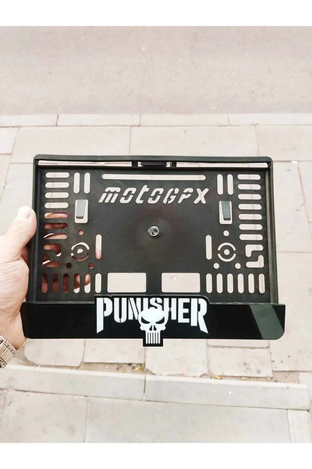 MOTORSİKLET PLAKALIK LAZER KESİM PLEKSİ