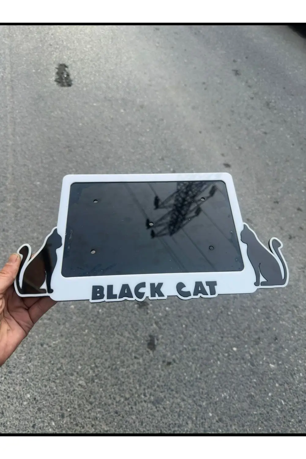 Motorsiklet Pleksi Plakalık Özel Tasarım