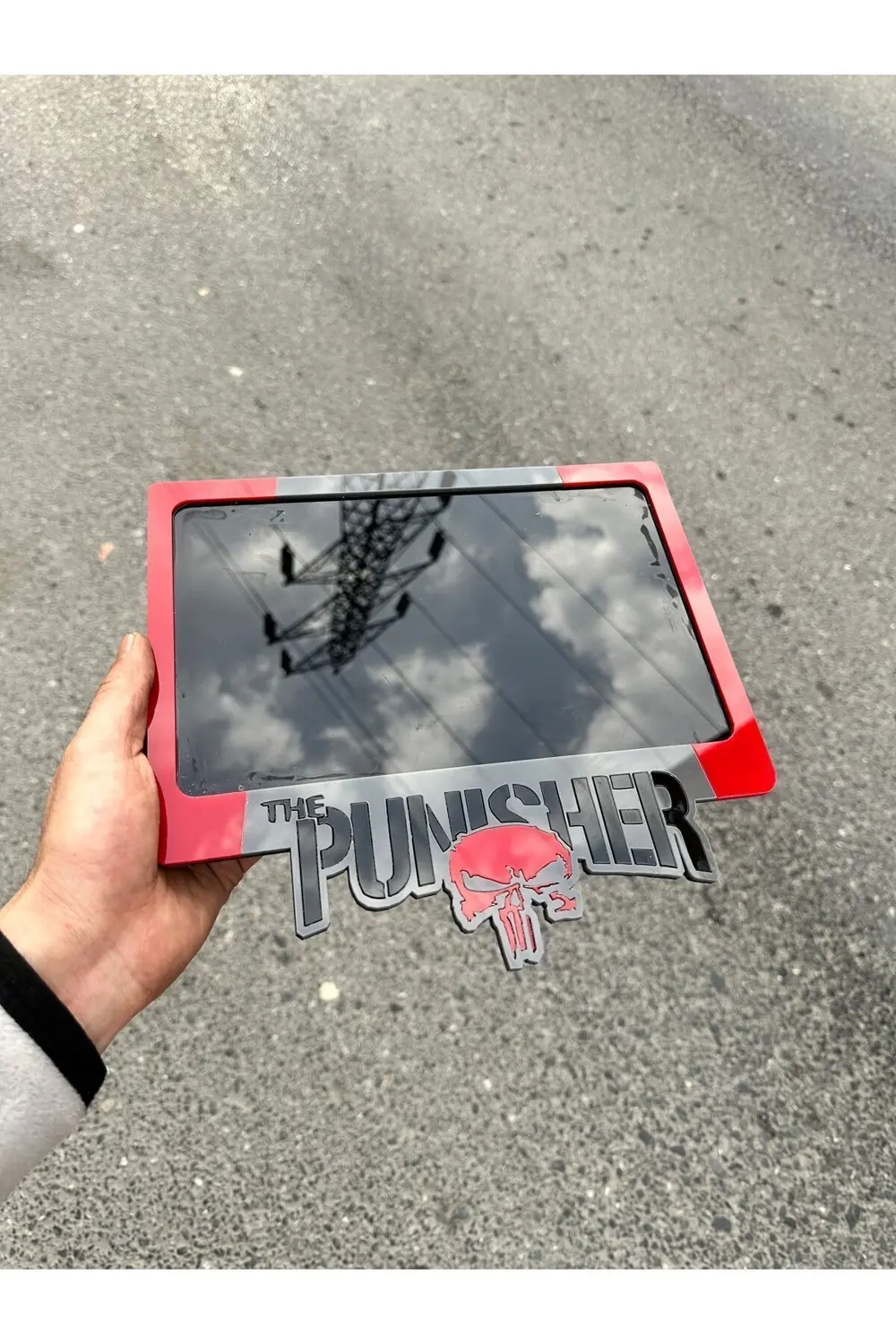 Motorsiklet Pleksi Plakalık Özel Tasarım