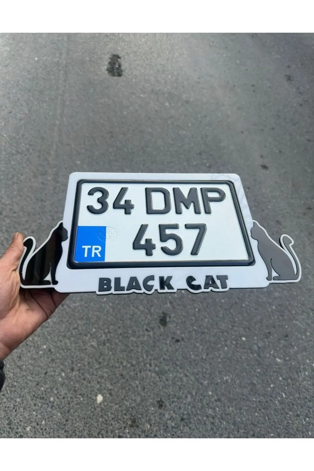 Motorsiklet Pleksi Plakalık Özel Tasarım