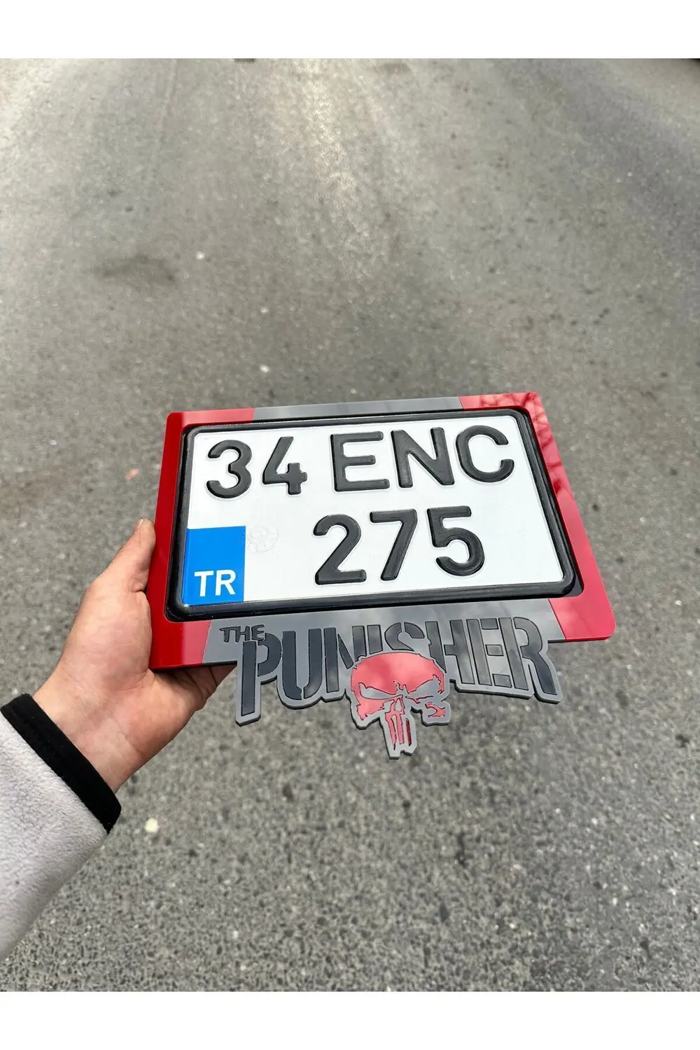 Motorsiklet Pleksi Plakalık Özel Tasarım