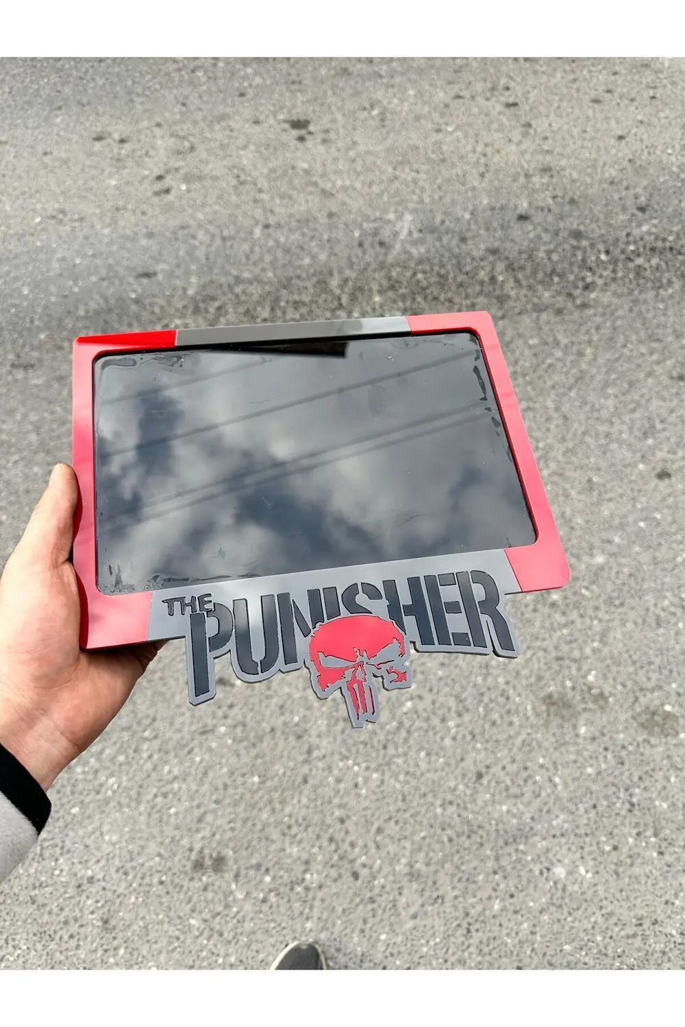 Motorsiklet Pleksi Plakalık Özel Tasarım