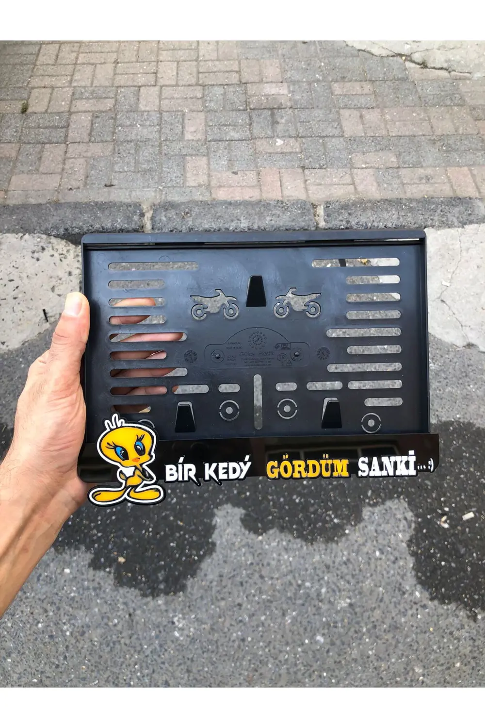Motorsiklet  Pleksi Plakalık