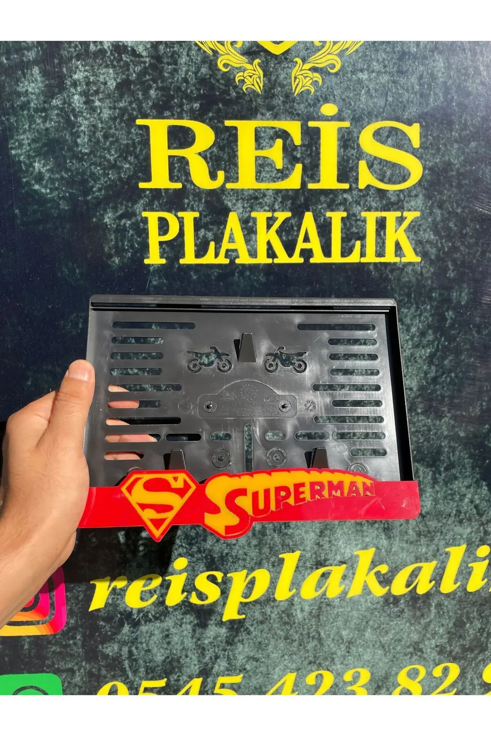 Motorsiklet Pleksi Plakalık