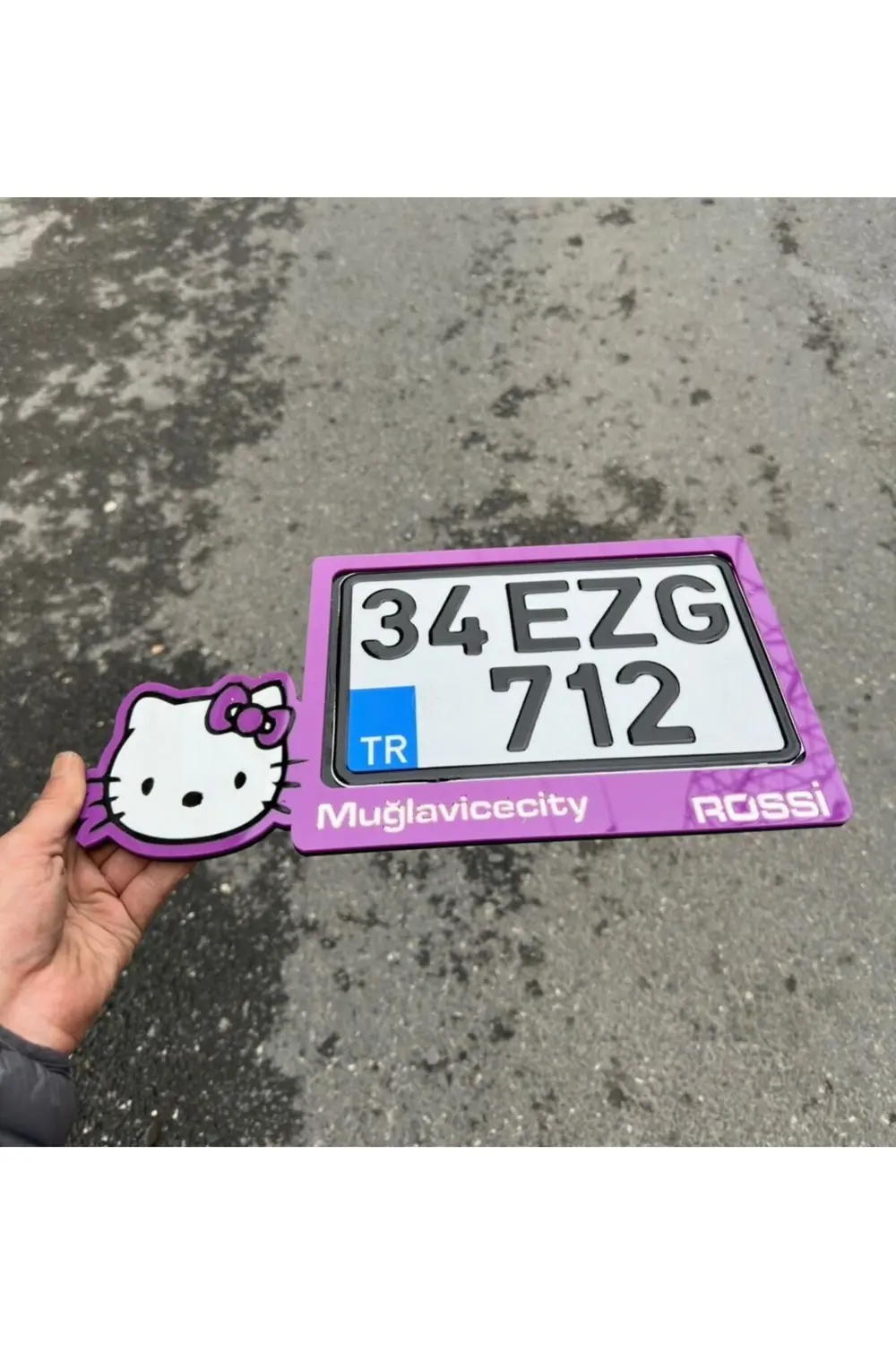 Motorsiklet Pleksi Plakalık