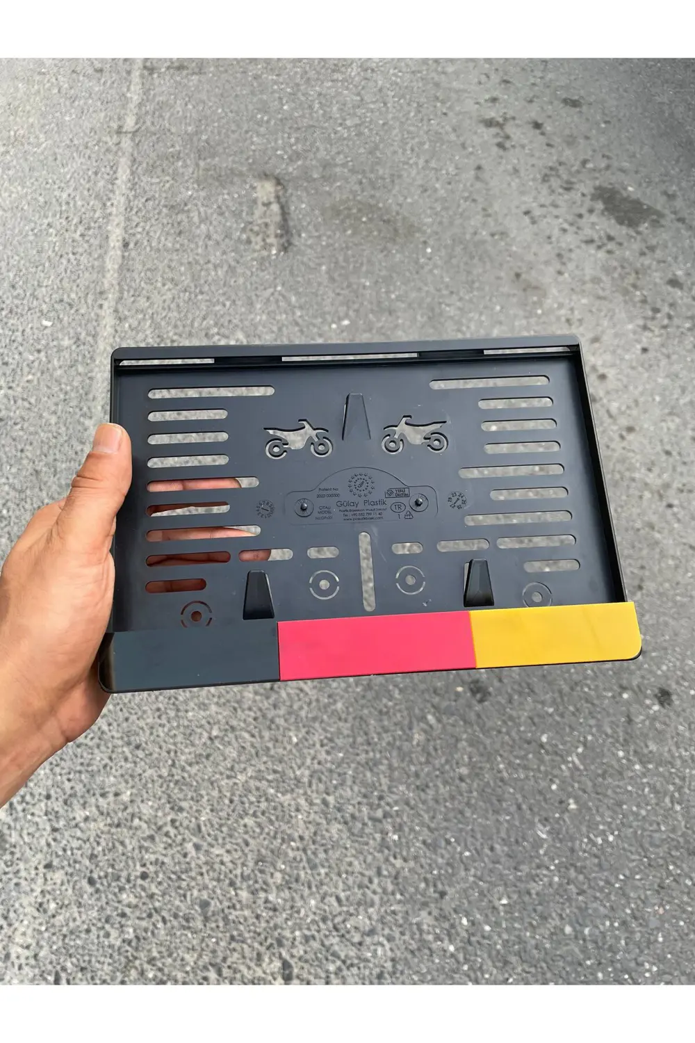 Motorsiklet Pleksi Plakalık