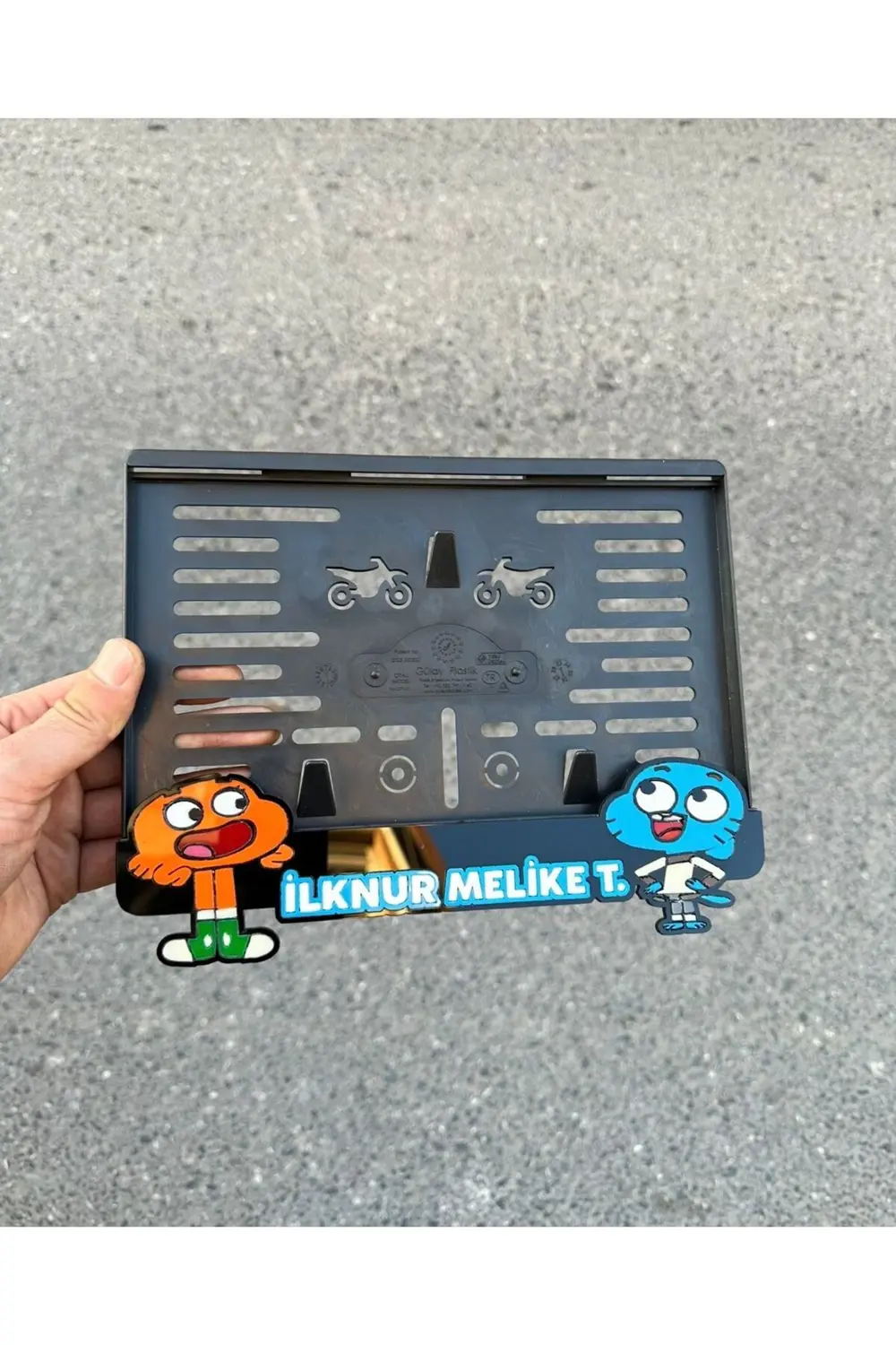 Motorsiklet Pleksi Plakalık