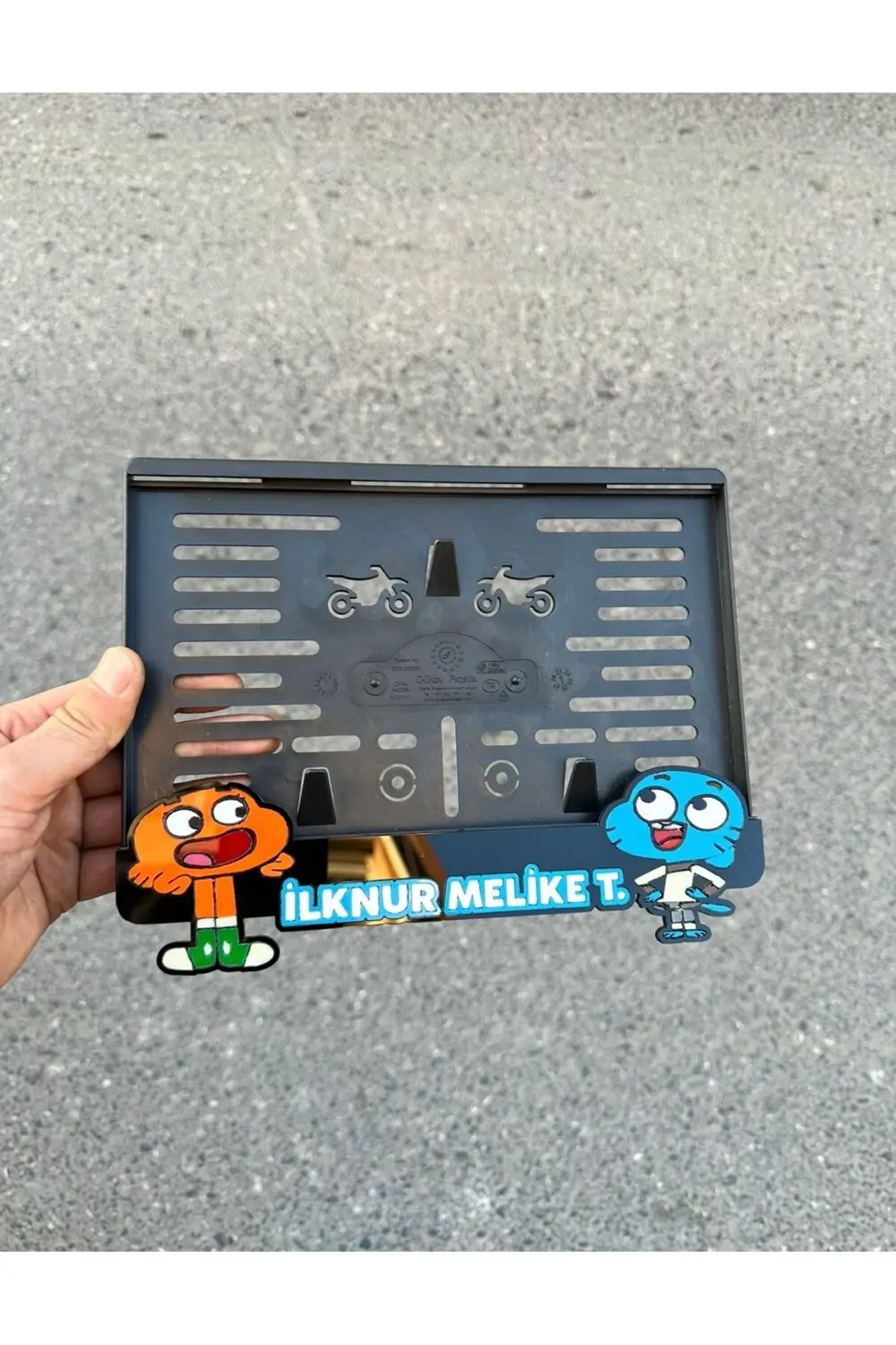 Motorsiklet Pleksi Plakalık