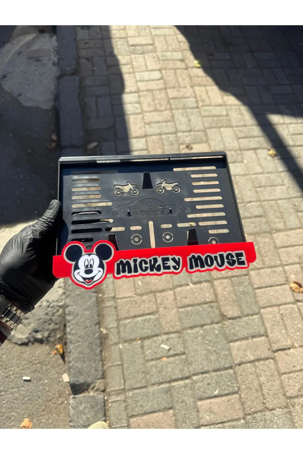 Motorsiklet Pleksi Plakalık