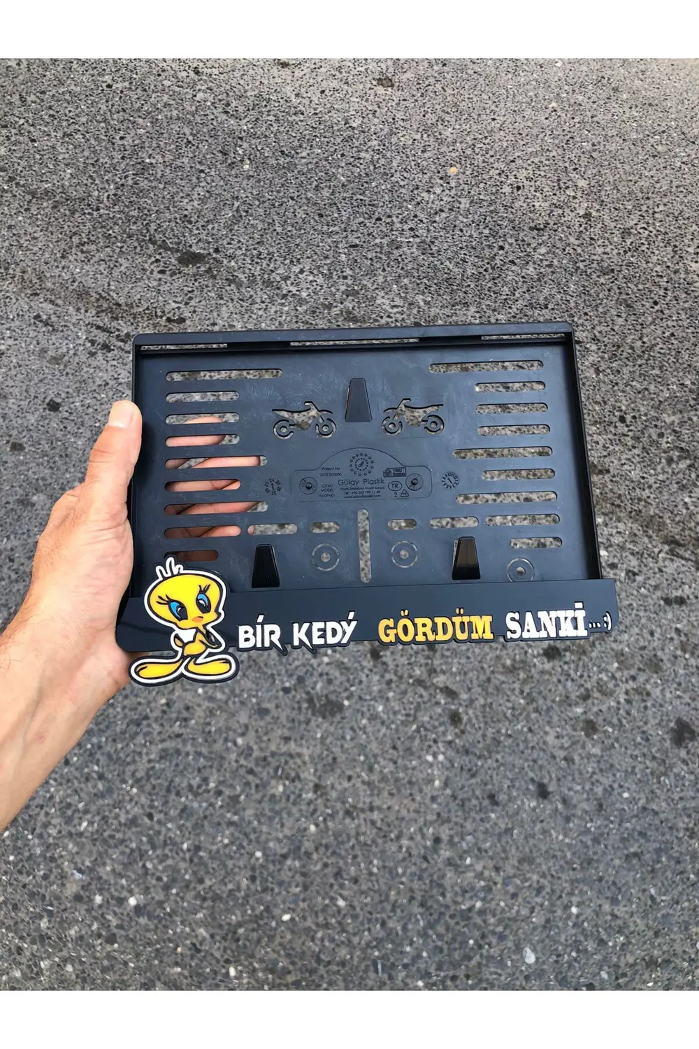 Motorsiklet  Pleksi Plakalık