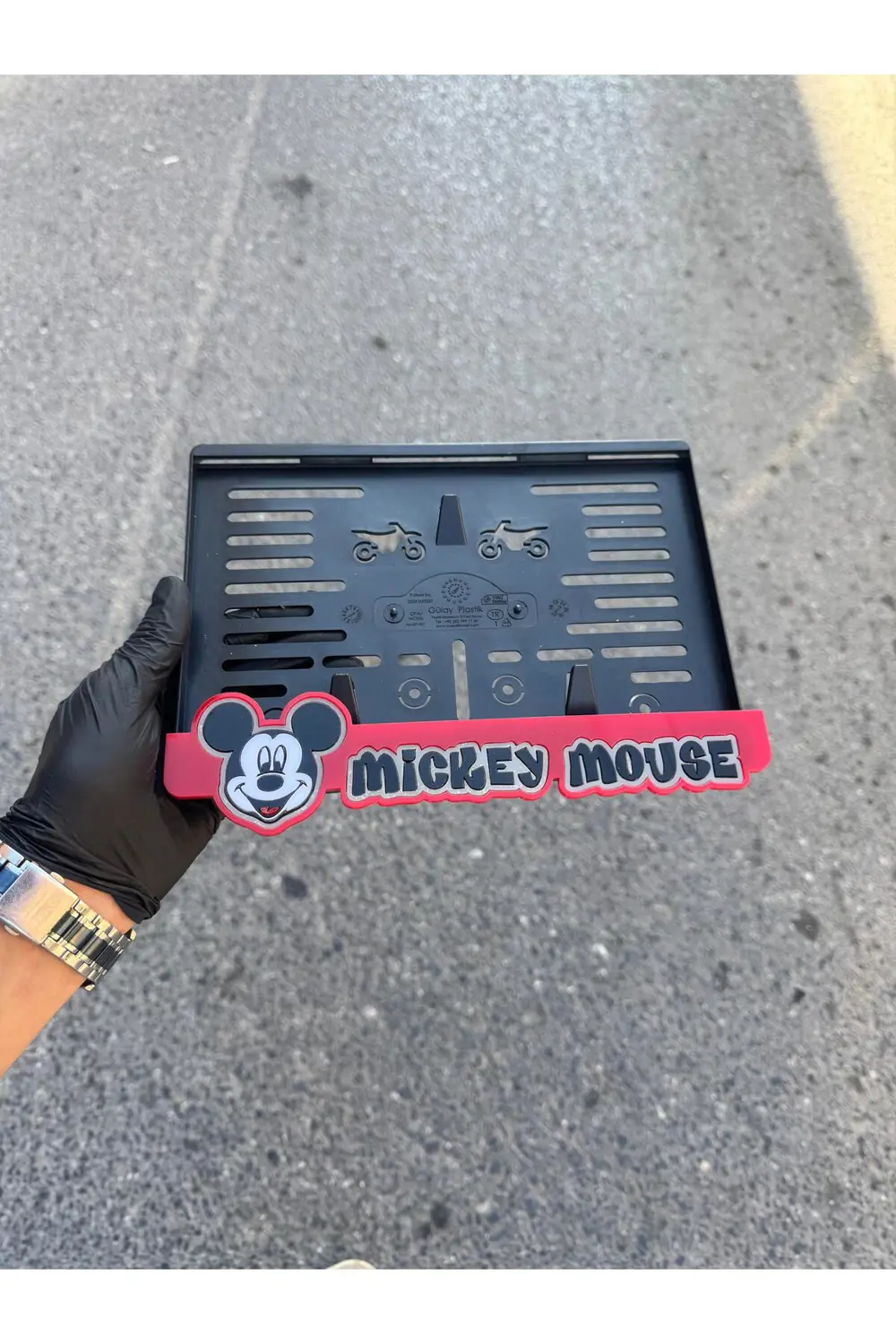 Motorsiklet Pleksi Plakalık