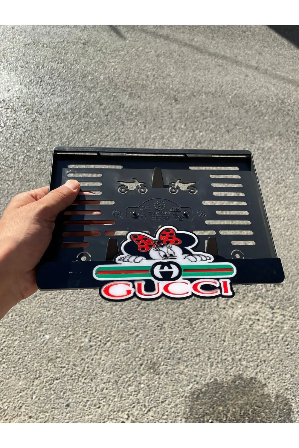 Motorsiklet Pleksi Plakalık