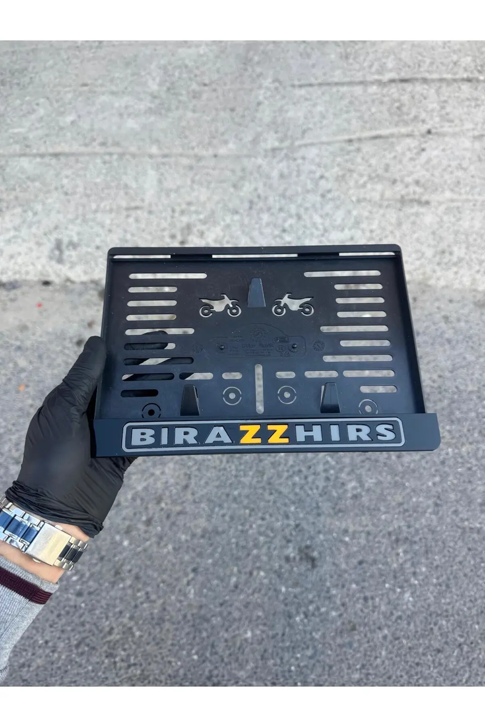 Motorsiklet Pleksi Plakalık