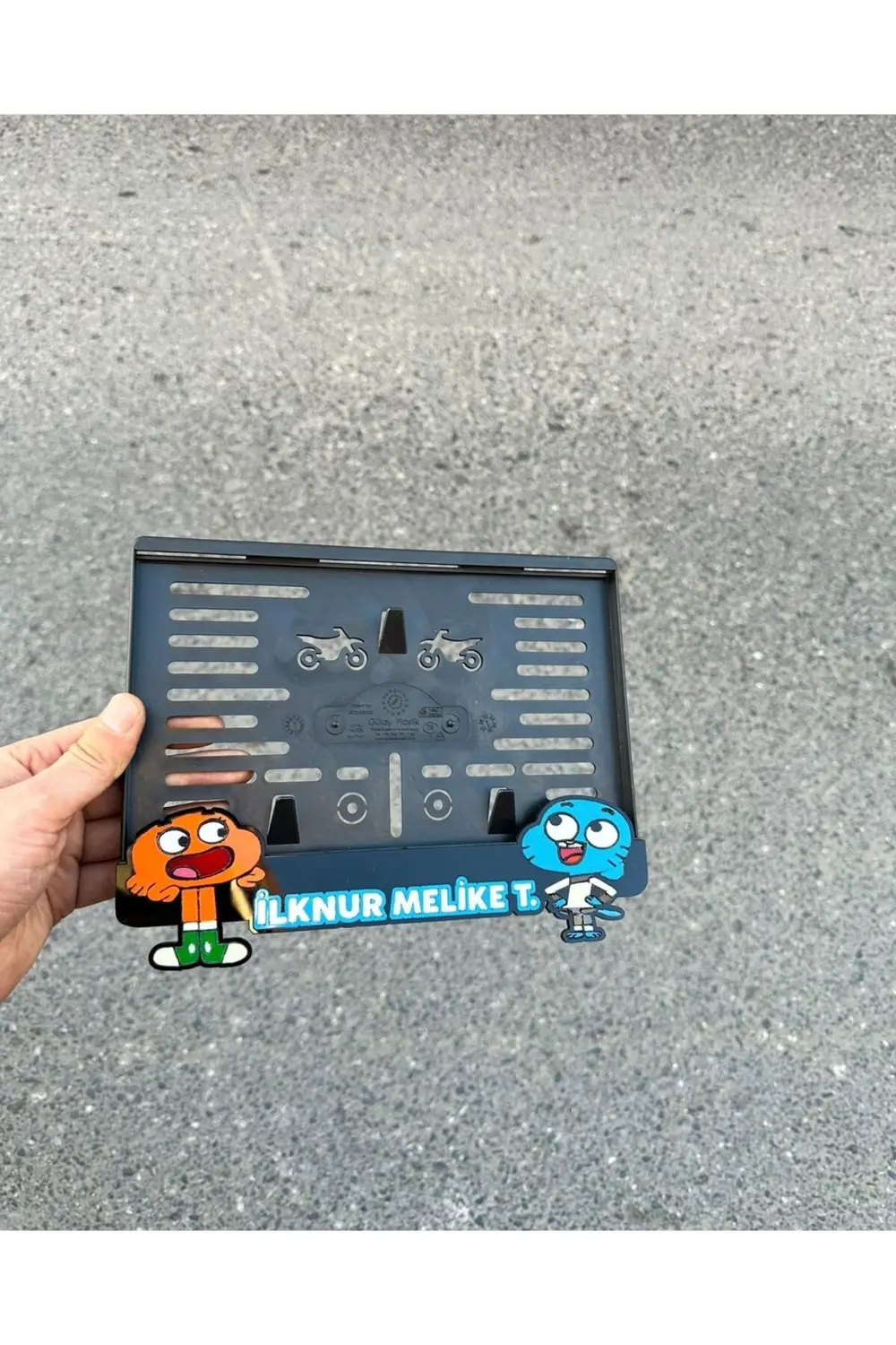 Motorsiklet Pleksi Plakalık
