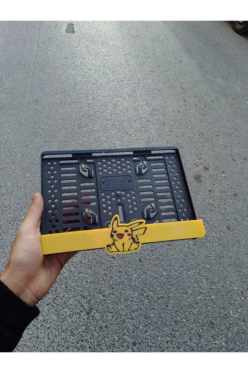 Motorsiklet Pleksi Plakalık