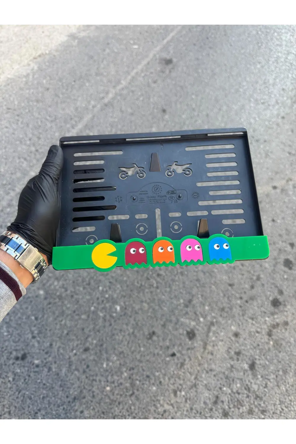 Motorsiklet Pleksi Plakalık