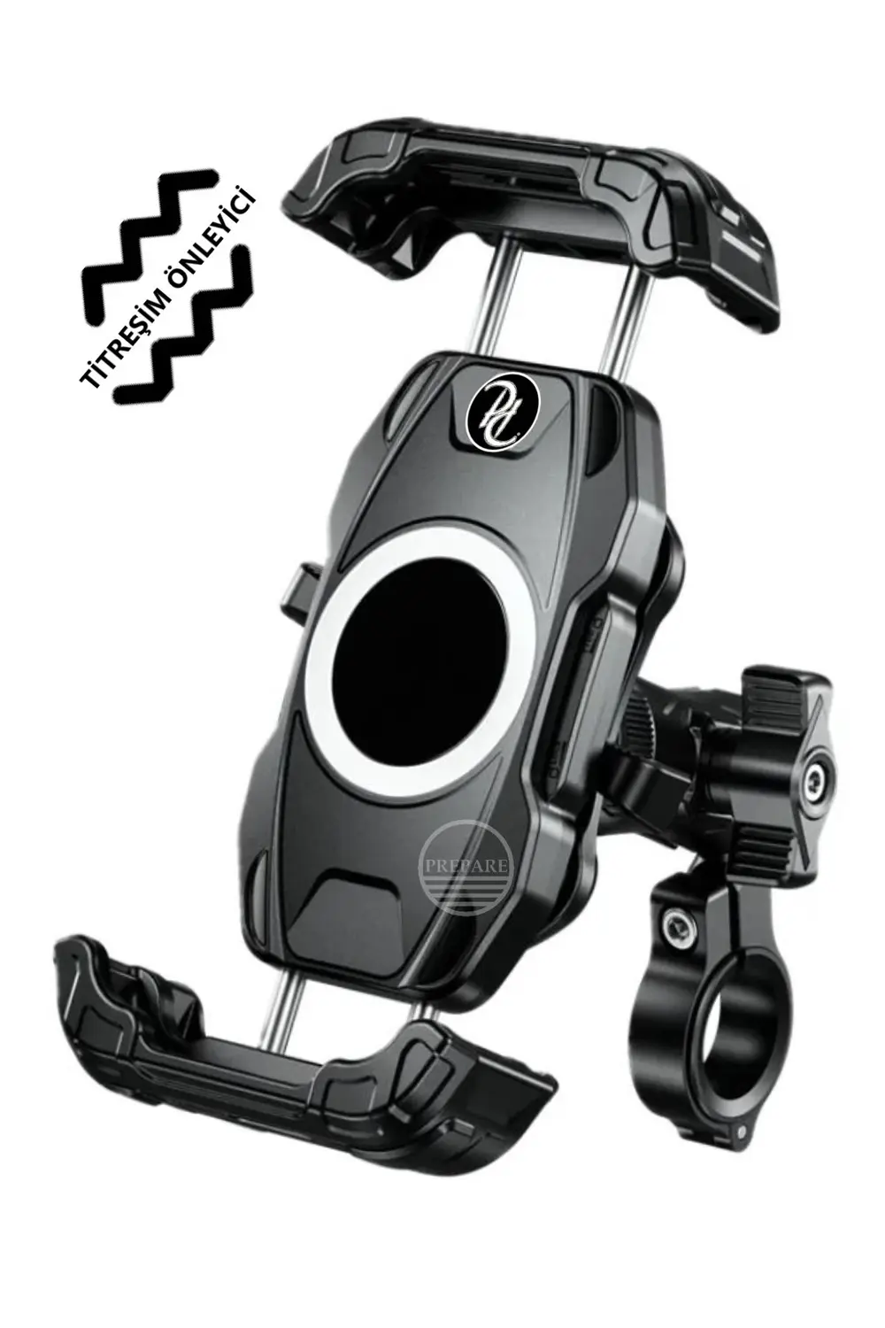 Motosiklet 360 Derece Profesyonel Telefon Tutucu Gidon Uyumlu Tit