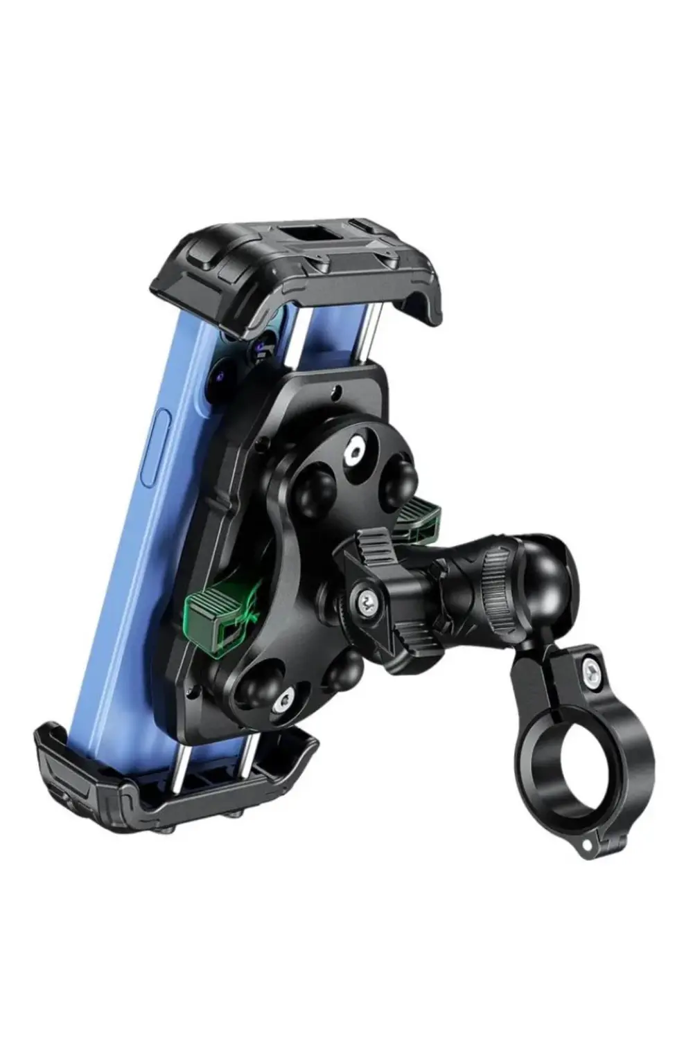 Motosiklet 360 Derece Profesyonel Telefon Tutucu Gidon Uyumlu Tit