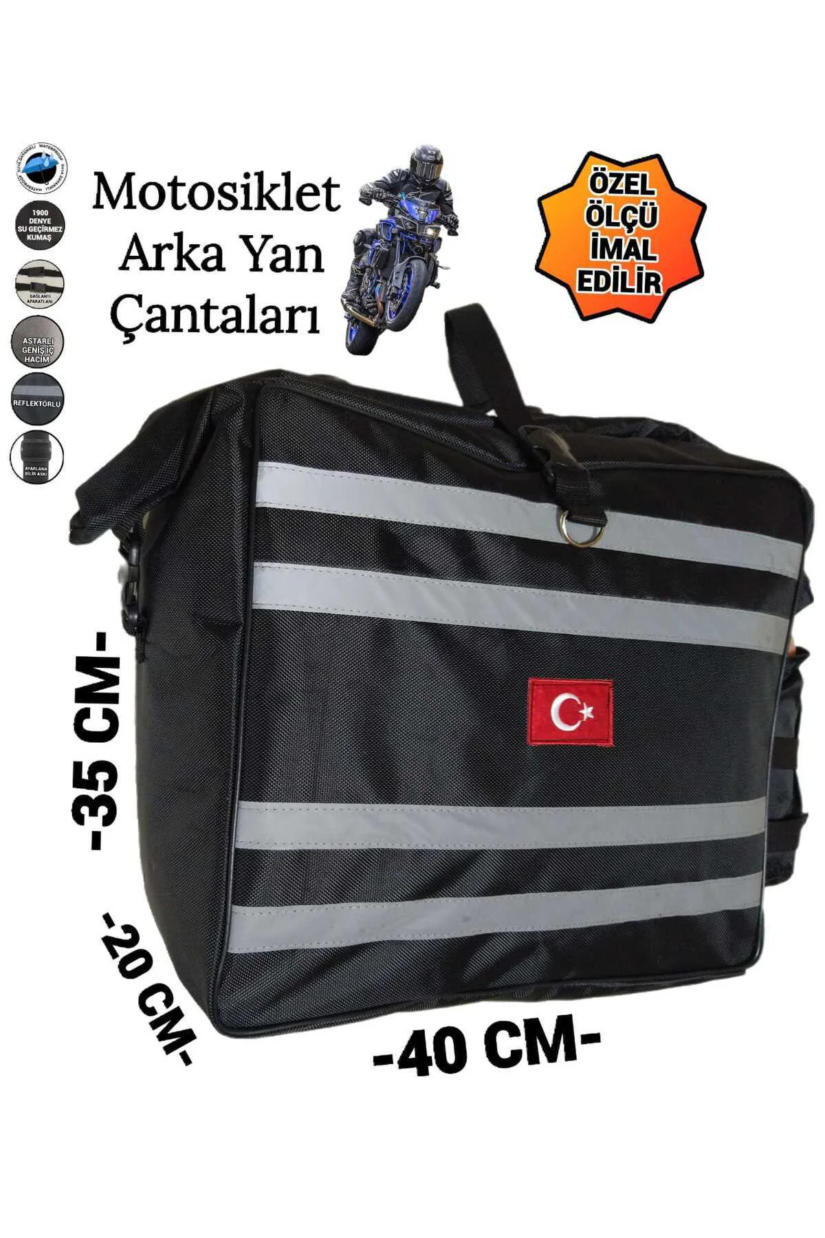 MOTOSİKLET ARKA YAN ÇANTALARI