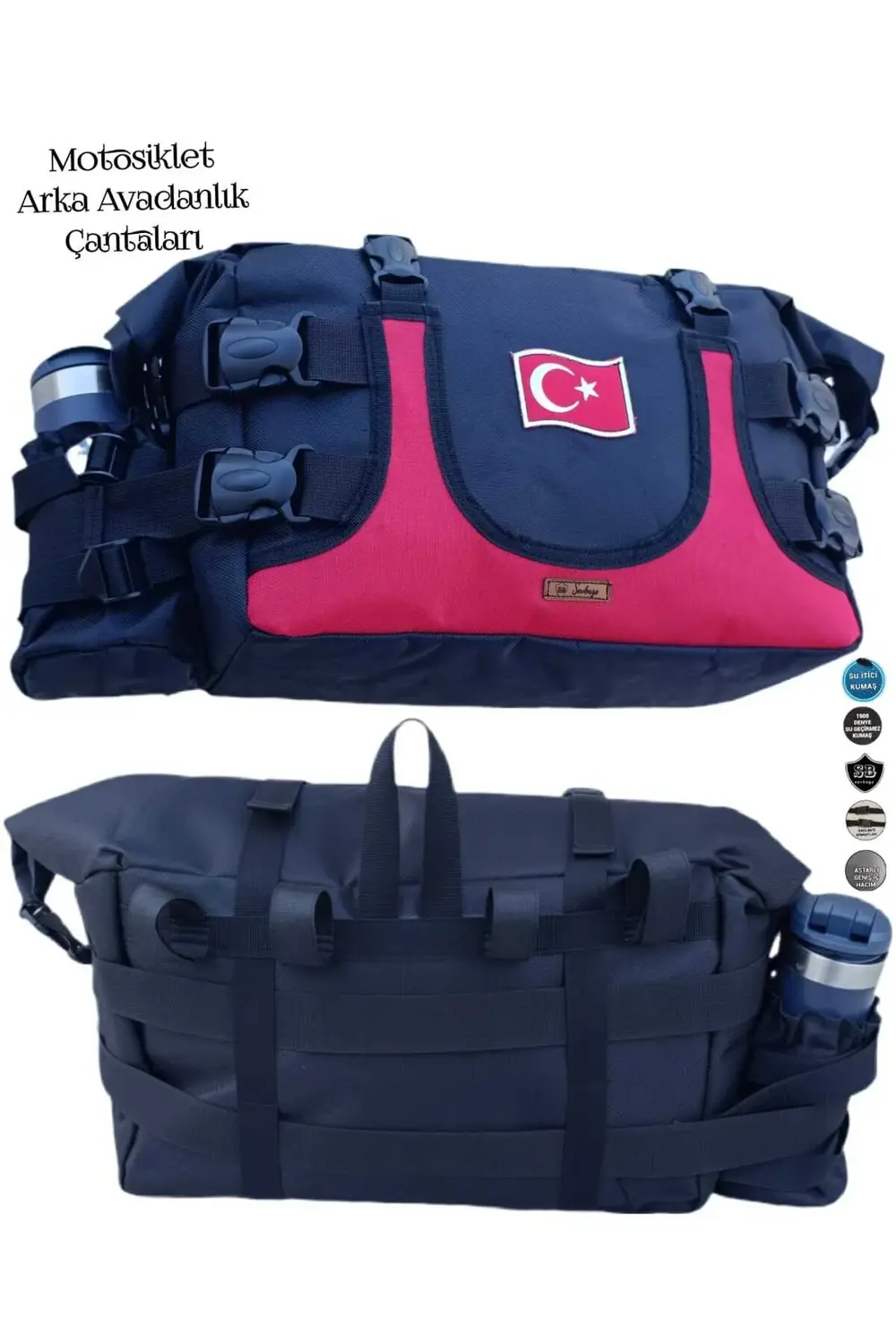 MOTOSİKLET ARKA YAN AVADANLIK ÇANTALARI