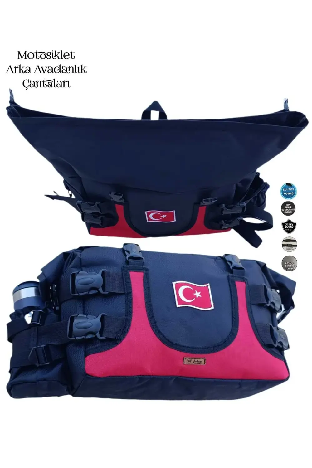 MOTOSİKLET ARKA YAN AVADANLIK ÇANTALARI
